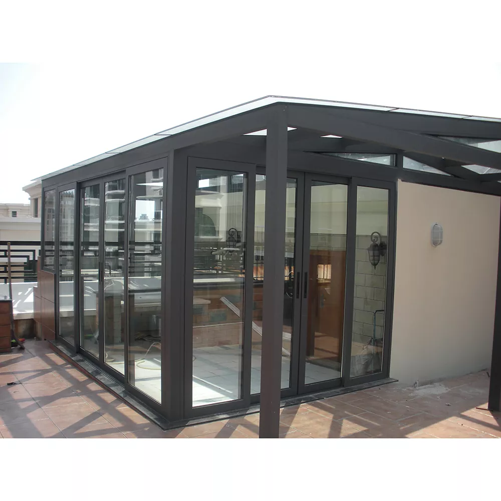Aluminum Alloy Glass Roof Canopy