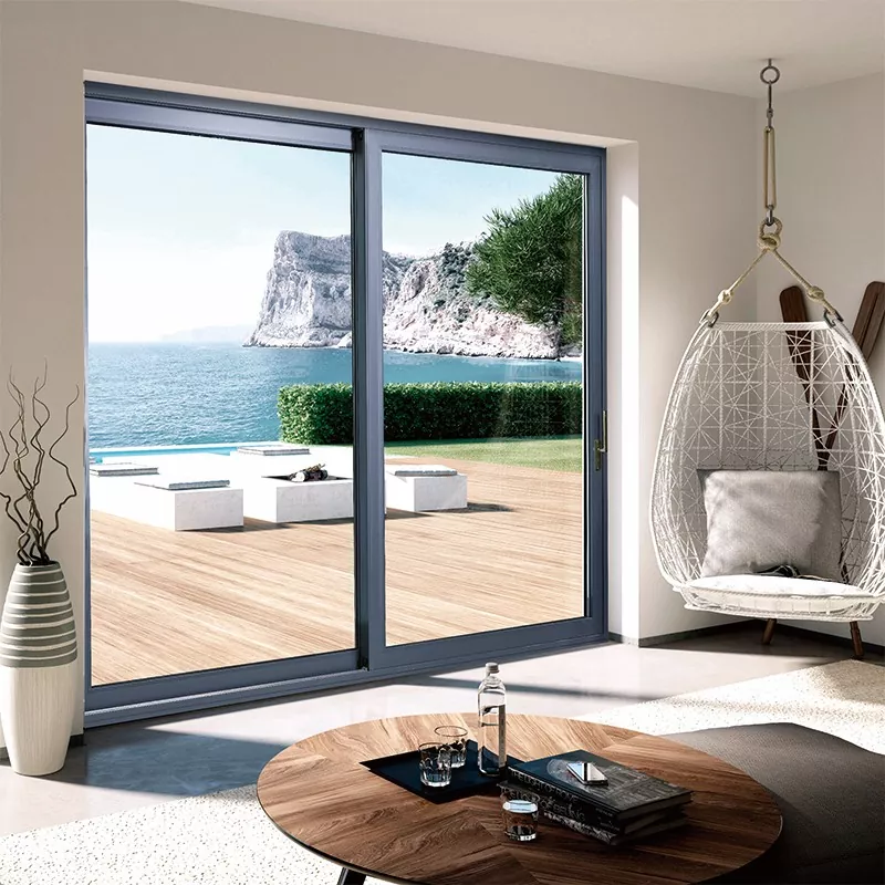 Aluminum Alloy Sliding Door With Thermal Insulation