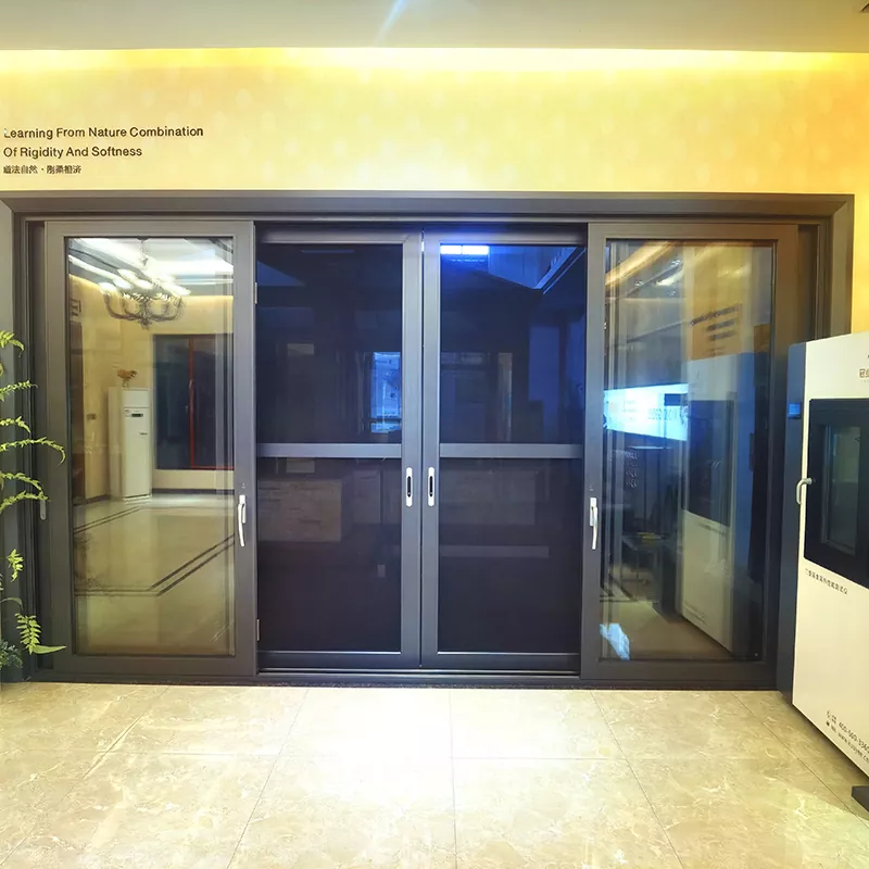 Aluminum Alloy With Insulation And Heat Shielded With Ribbon Lifting And Sliding Door