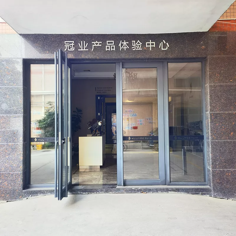 non-insulated aluminum alloy door