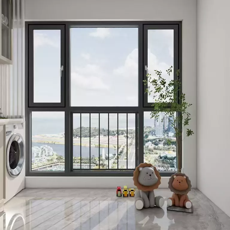 Insulated Aluminum Alloy Casement Window