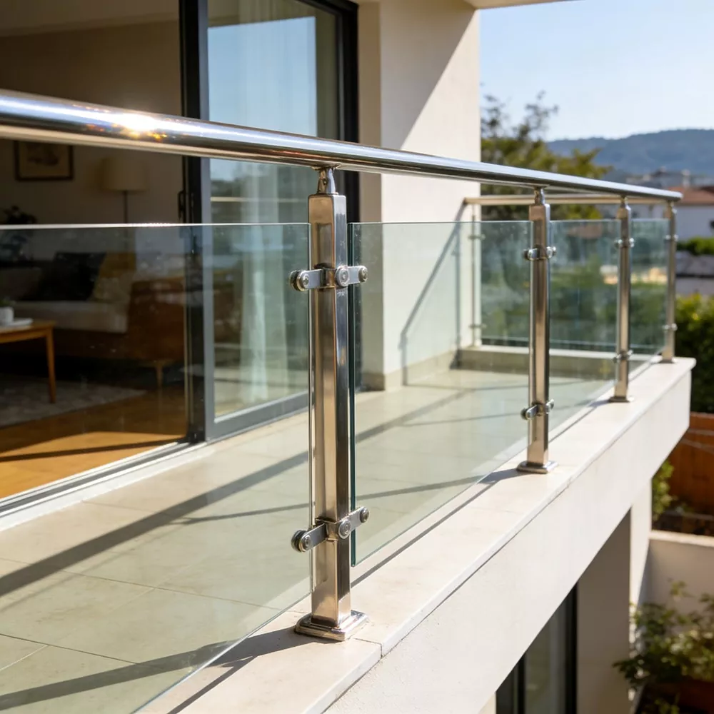 Stainless Steel Glass Railings